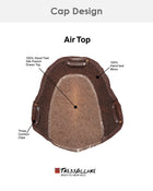 Air Top 10 inch | Monofilament Human Hair Topper by TressAllure
