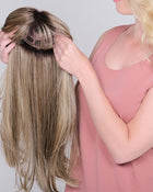 Lace Front Mono Top Bangs 19 | Synthetic Hair Topper by Belle Tress