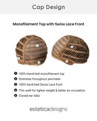 Aeri | Lace Front & Monofilament Top Synthetic Wig by Estetica