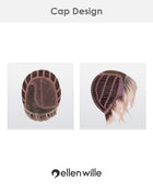 Cookie Mono Part-Petite/Average | Lace Front & Monofilament Part Synthetic Wig by Ellen Wille