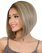 HBL Frida | Lace Front & Lace Part Human Hair Blend Wig by Motown Tress