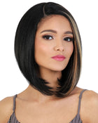 HBL Frida | Lace Front & Lace Part Human Hair Blend Wig by Motown Tress