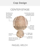 Center Stage | Lace Front & Monofilament Synthetic Wig by Raquel Welch