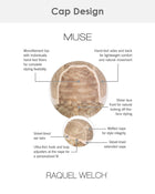 Muse | Lace Front & Monofilament Synthetic Wig by Raquel Welch