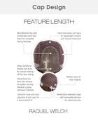 Feature Length | Lace Front & Monofilament Top Synthetic Wig by Raquel Welch