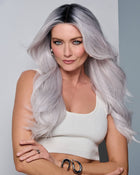 Queue The Hue | Lace Front & Monofilament Top Synthetic Wig by Raquel Welch