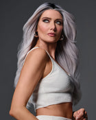 Queue The Hue | Lace Front & Monofilament Top Synthetic Wig by Raquel Welch