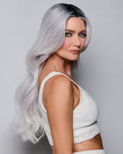 Queue The Hue | Lace Front & Monofilament Top Synthetic Wig by Raquel Welch