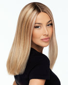 Sheer Top 14 inch | Monofilament Human Hair Topper by TressAllure