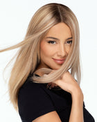 Sheer Top 14 inch | Monofilament Human Hair Topper by TressAllure