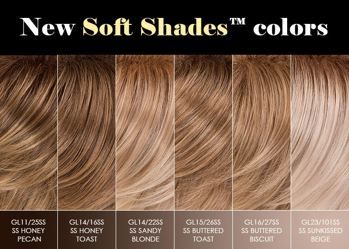 New Release! Soft Shades™ Hair colors for 2016 Gabor Wig Spring Collection