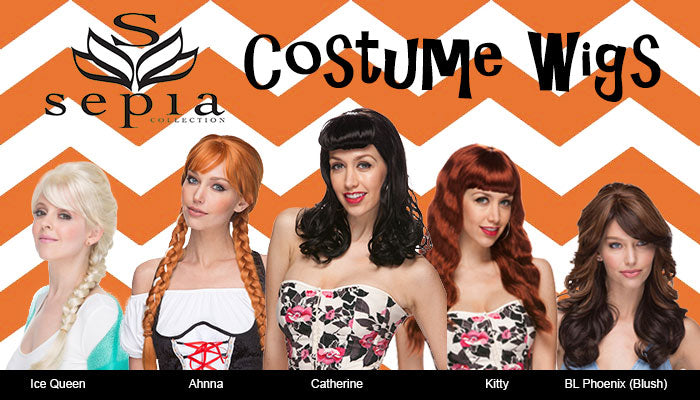 New Women&#8217;s Costume Wigs by Sepia!