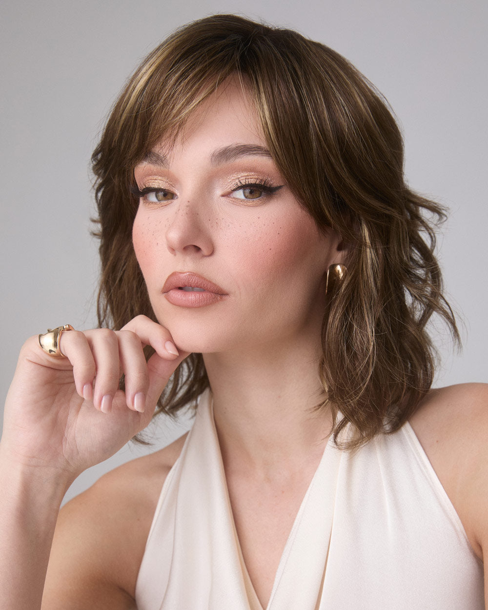 Braylen (Exclusive) | Lace Front & Monofilament Synthetic Wig by Amore