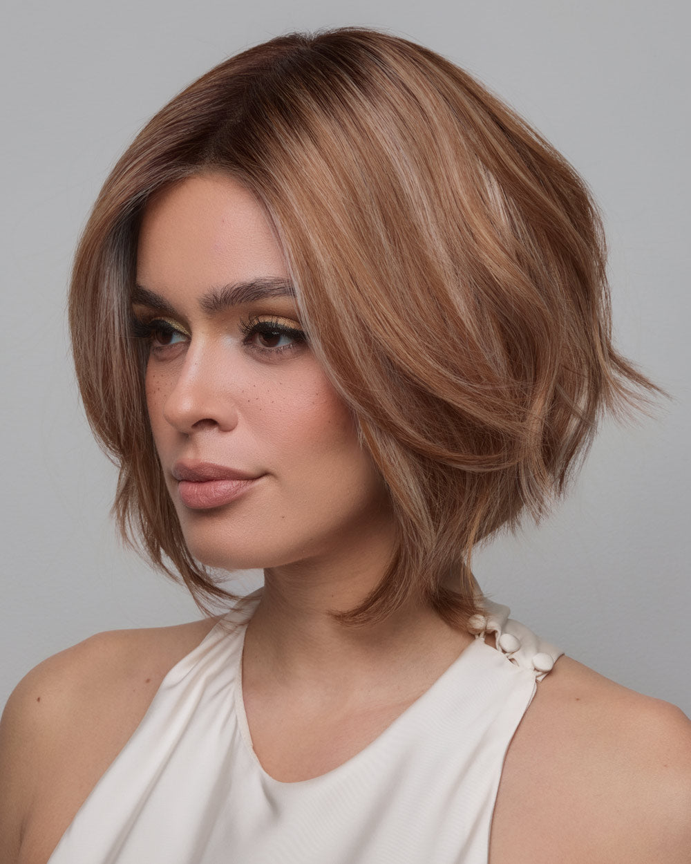 Mira | Lace Front & Monofilament Top Synthetic Wig by Amore