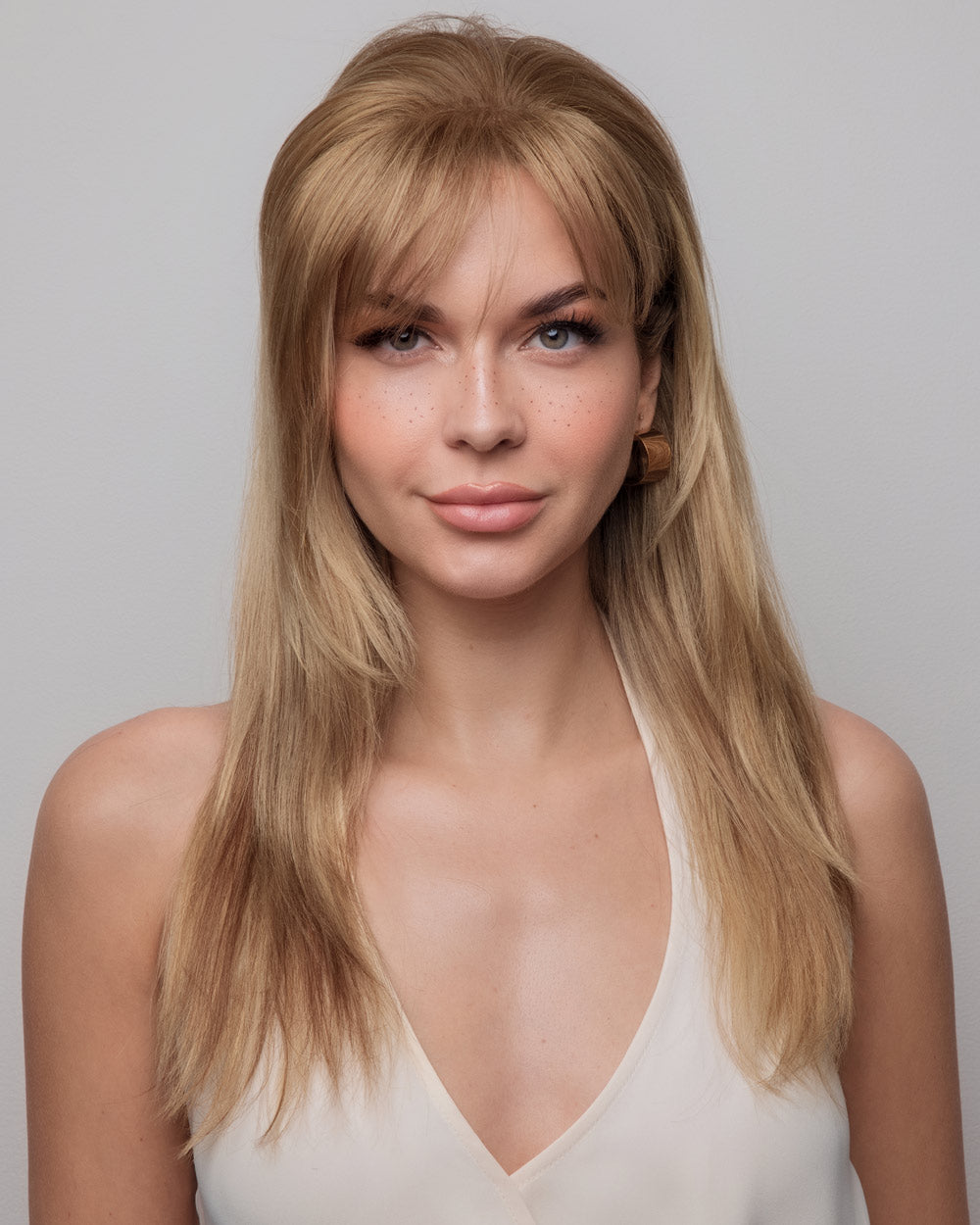 Fringe Flair | Monofilament Clip in Hair Piece by Amore