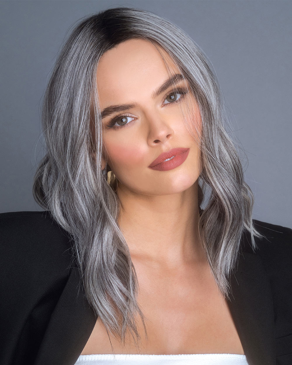 High Heat Mid Wavy Topper (Exclusive) | Monofilament Synthetic Wiglet by Alexander