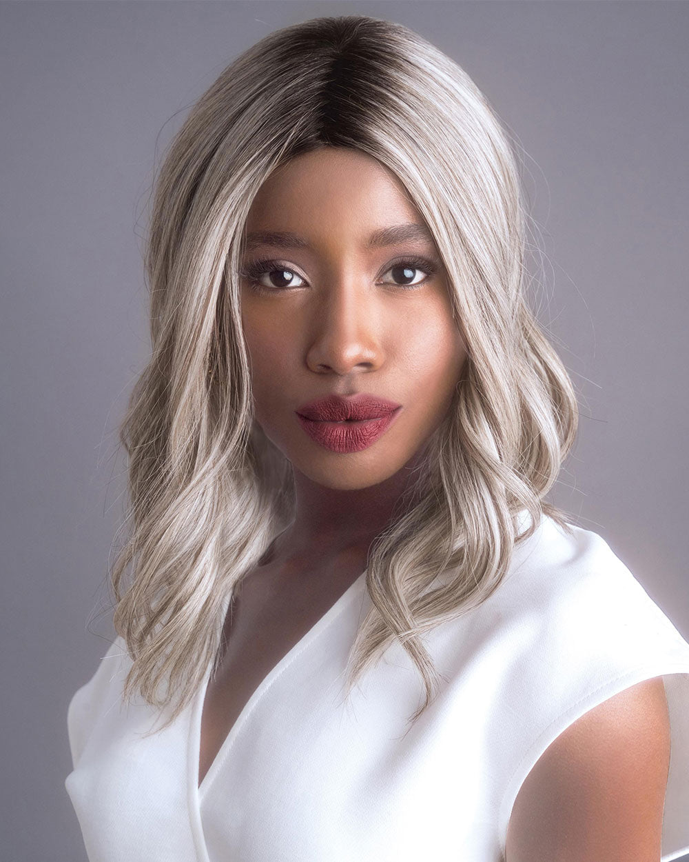 High Heat Mid Wavy Topper (Exclusive) | Monofilament Synthetic Wiglet by Alexander