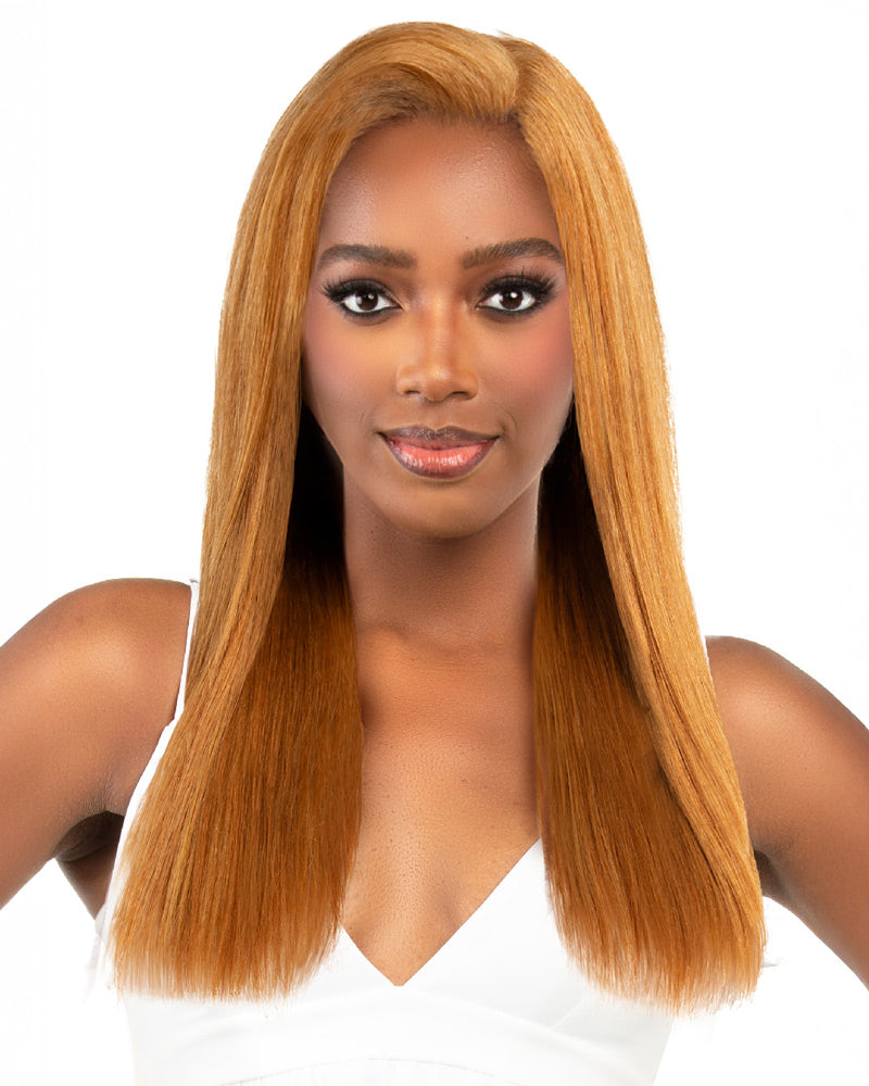 Yaky Straight 22 | Lace Front Remy Human Hair Wig by Bobbi Boss