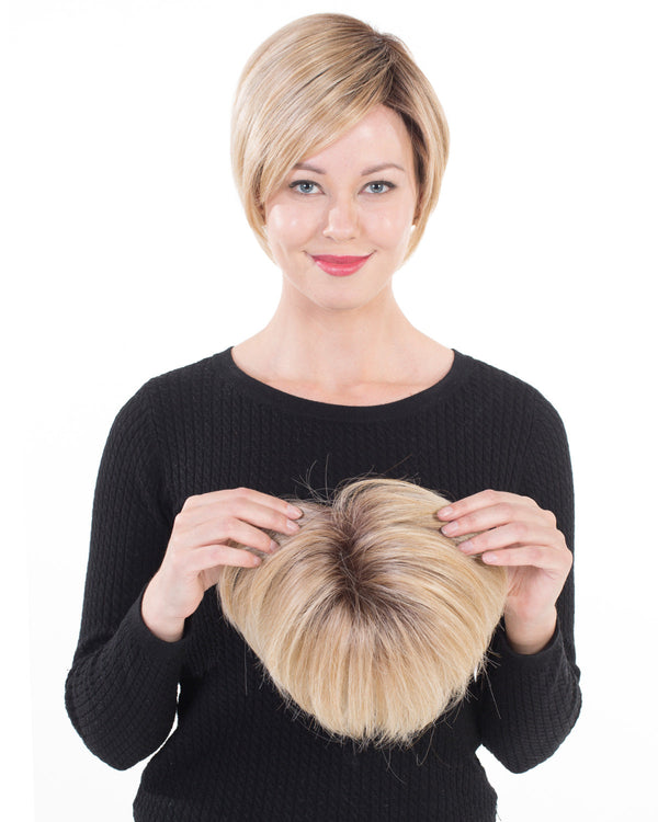 Lace Front Mono Topper 6 | Synthetic Wiglet by Belle Tress - ABC WIGS