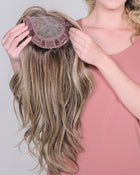 Lace Front Mono Top Peerless 19 | Synthetic Hair Topper by Belle Tress