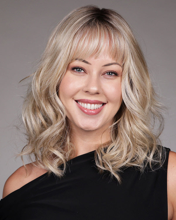 Simone | Lace Front & Monofilament Top Synthetic Wig by Belle Tress