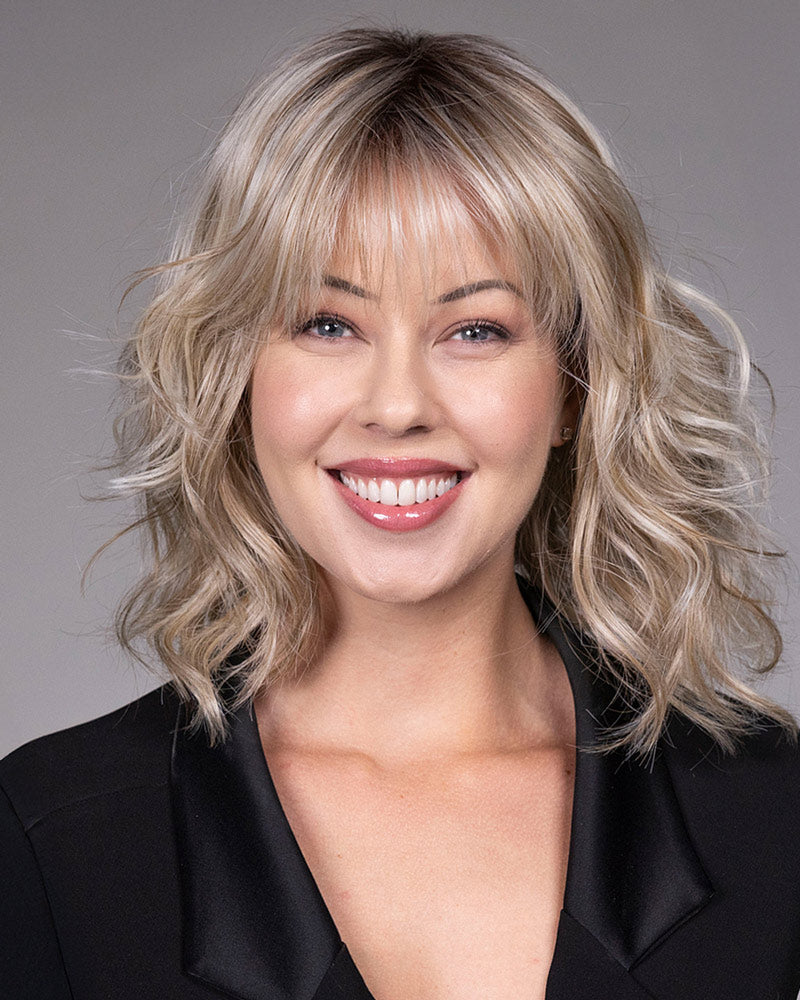 Jil | Lace Front & Monofilament Top Synthetic Wig by Belle Tress