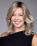 Anna | Lace Front & Monofilament Top Synthetic Wig by Belle Tress