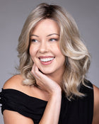 Anna | Lace Front & Monofilament Top Synthetic Wig by Belle Tress