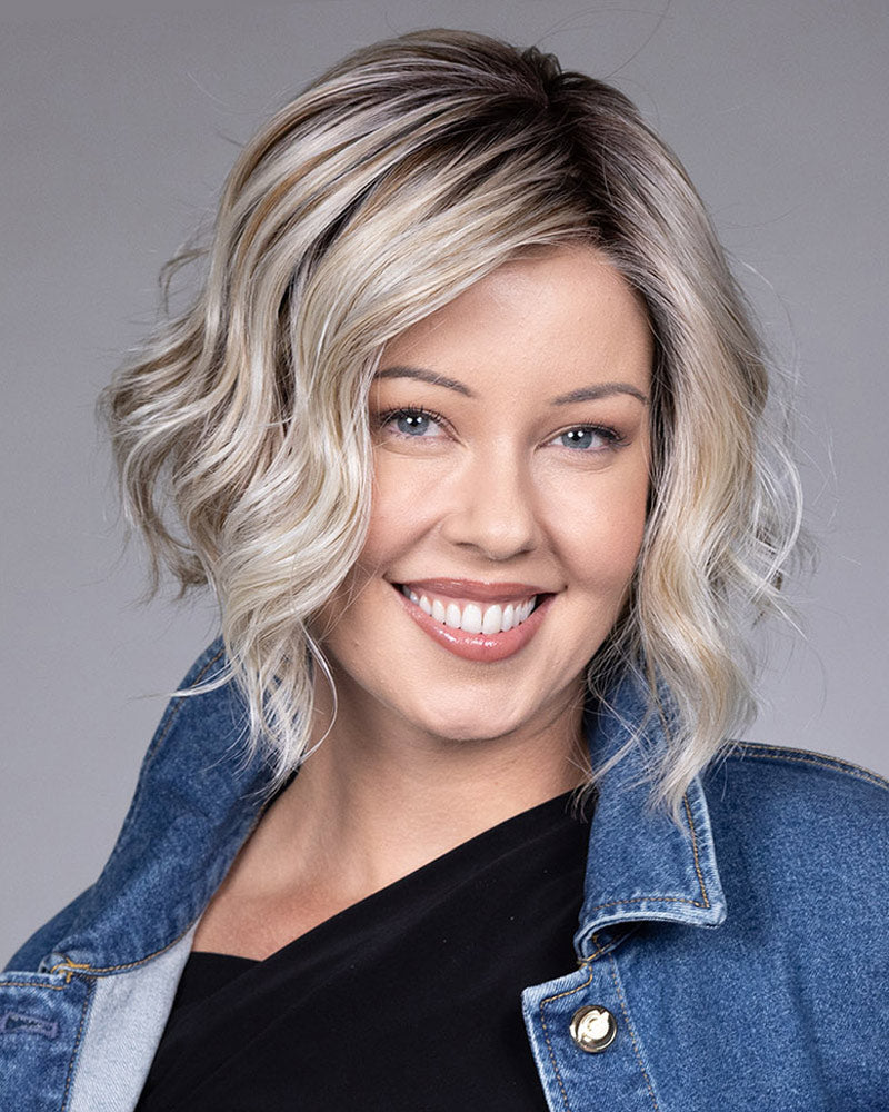 Clare | Lace Front & Monofilament Top Synthetic Wig by Belle Tress