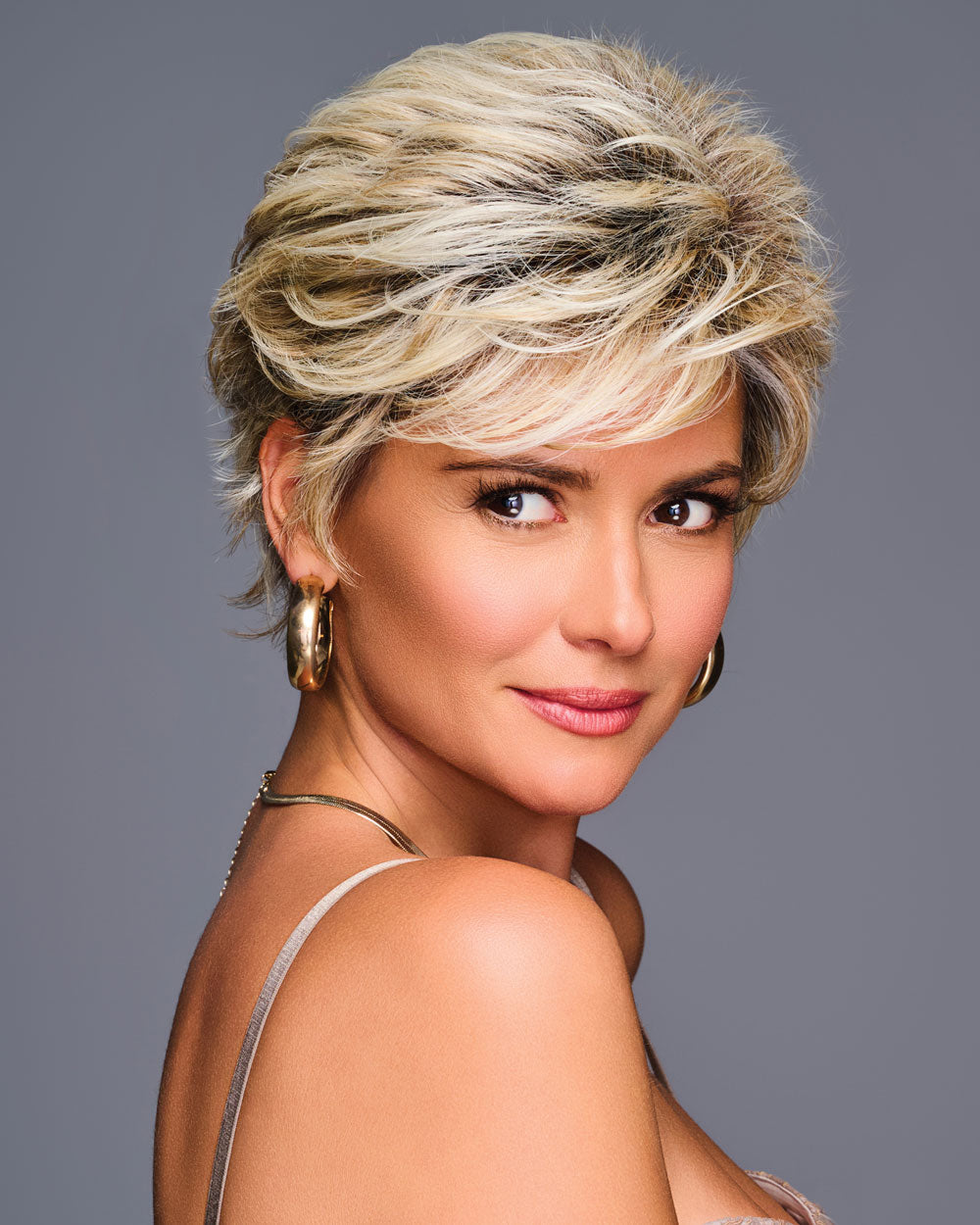 On Set | Lace Front Synthetic Wig by Gabor