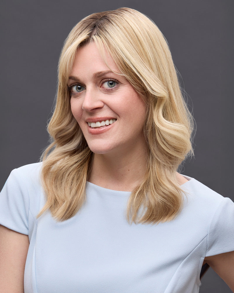 EasiPart HH XL 12 inch (Exclusive) | Remy Human Hair Clip-in Crown Volumizer Topper by Jon Renau
