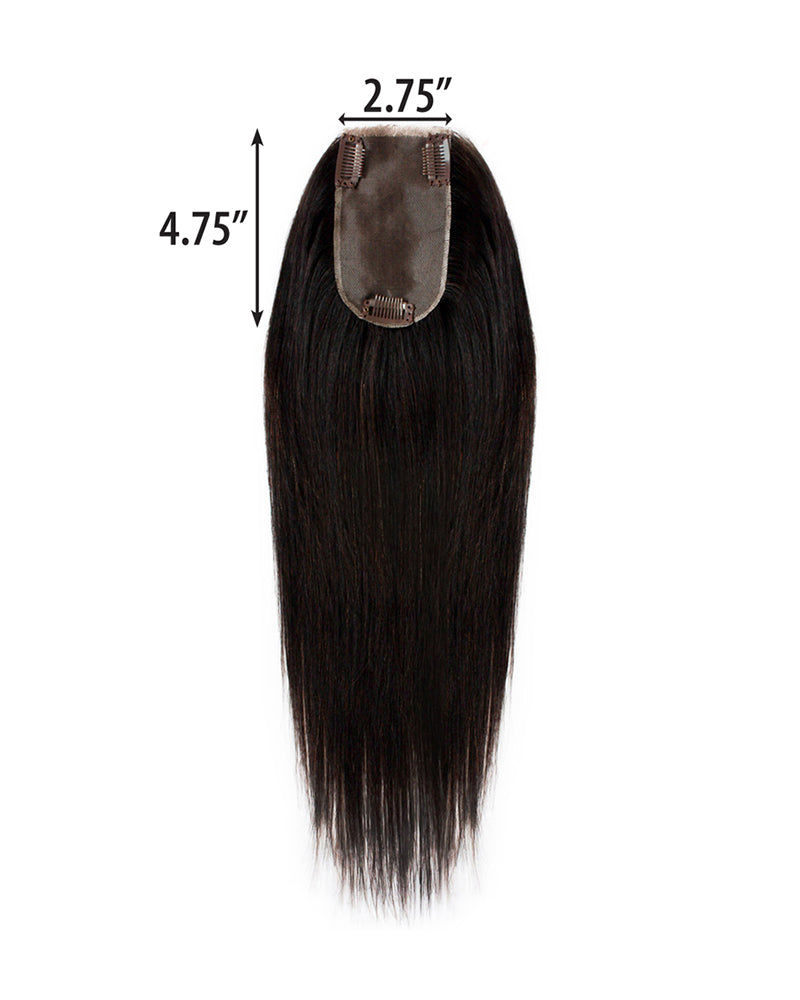 TP Slim | Monofilament Remy Human Hair Topper by Elegante