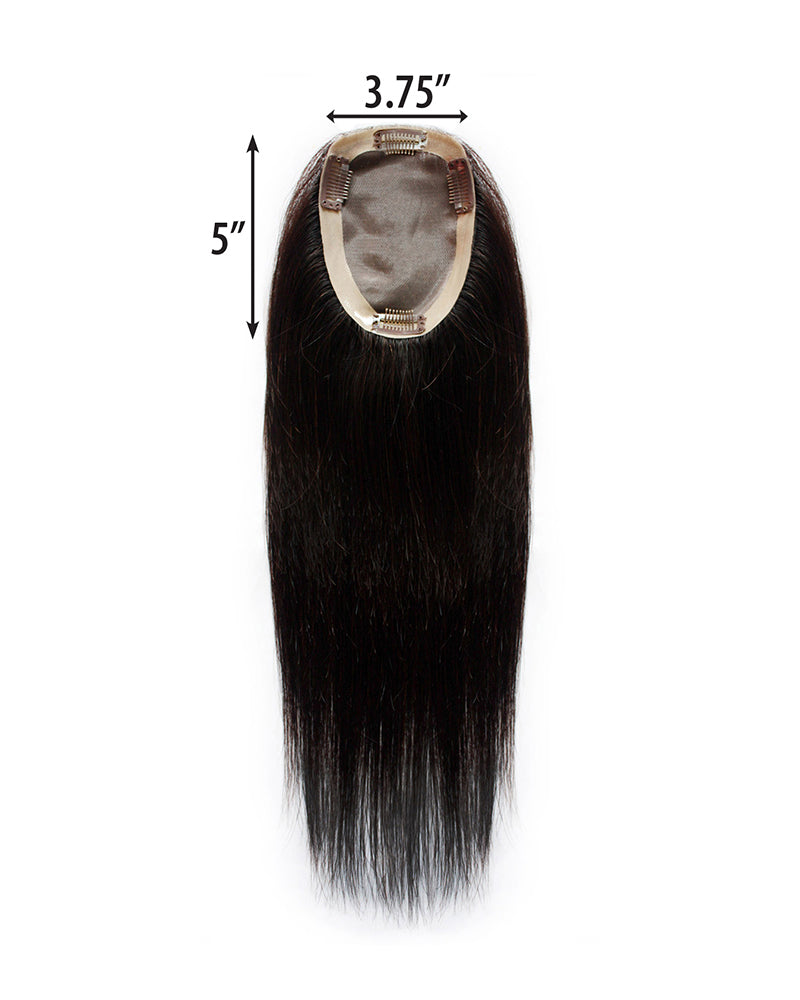 TP Hidden | Monofilament Remy Human Hair Topper by Elegante