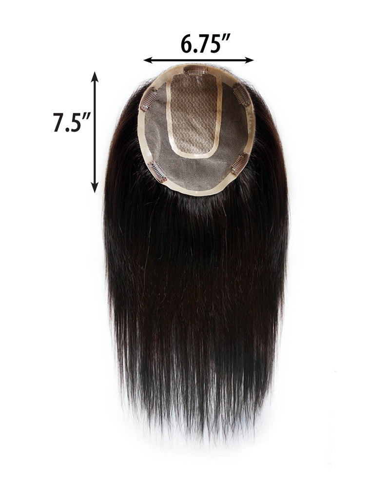 TP Dream | Monofilament Remy Human Hair Topper by Elegante