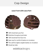 Perry | Lace Front & Monofilament Part Synthetic Wig by Estetica