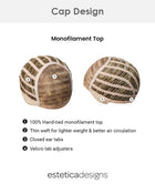 Hollis | Monofilament Top Synthetic Wig by Estetica