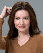 Lisa (Exclusive) | Lace Front & Monofilament Top Human Hair Blend Wig by Envy