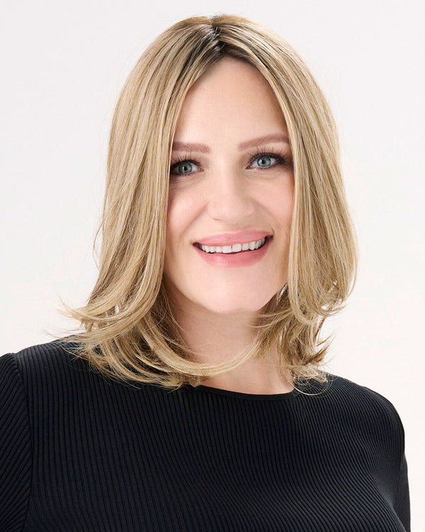 Barely There Straight 12 inch | Monofilament Synthetic Hair Topper by Envy