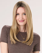 Barely There Straight 16 inch | Monofilament Synthetic Hair Topper by Envy