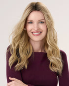 Barely There Wavy 16 inch | Monofilament Synthetic Hair Topper by Envy