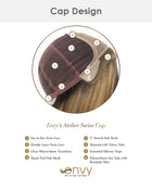 Tiffany Hand Tied | Lace Front & Monofilament Top Synthetic Wig by Envy