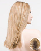 Sleek Mono Part-Petite/Average | Lace Front & Monofilament Part Synthetic Wig by Ellen Wille