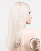 Sleek Mono Part-Petite/Average | Lace Front & Monofilament Part Synthetic Wig by Ellen Wille