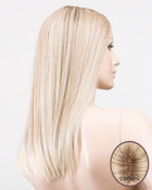 Sleek Mono Part-Petite/Average | Lace Front & Monofilament Part Synthetic Wig by Ellen Wille