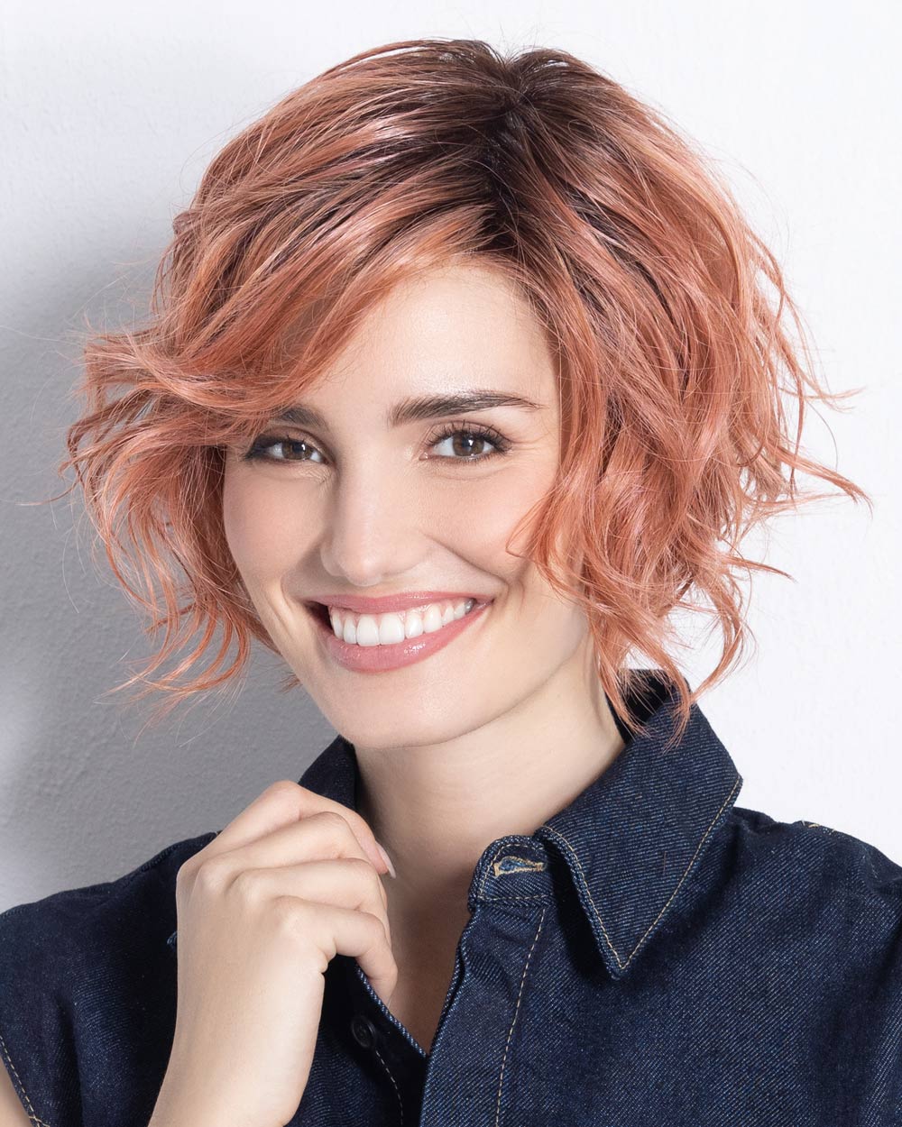 Cookie Mono Part-Petite/Average | Lace Front & Monofilament Part Synthetic Wig by Ellen Wille