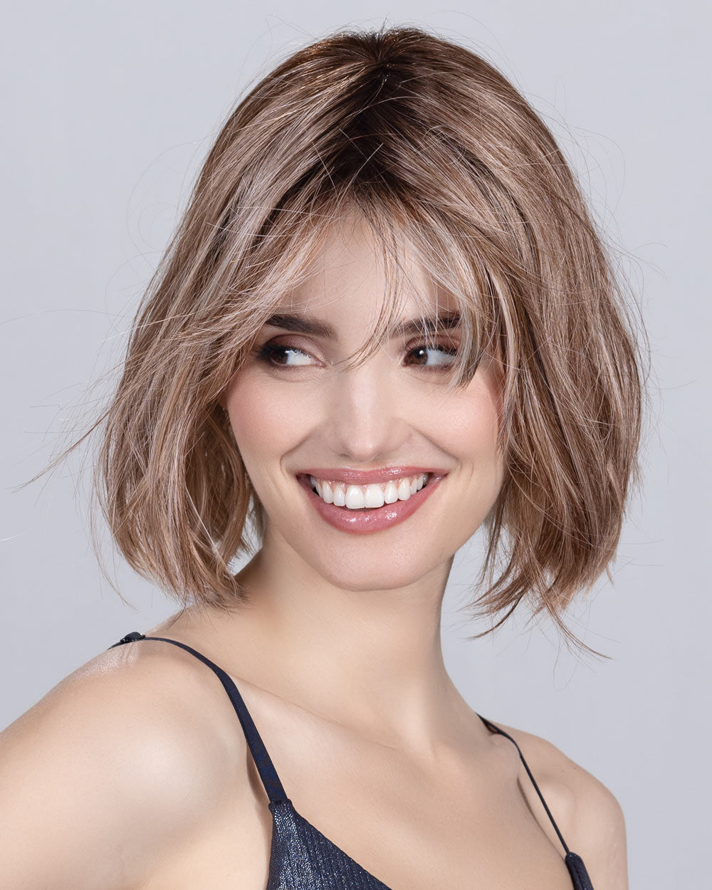 Vivi Mono Part-Petite/Average | Lace Front & Monofilament Part Synthetic Wig by Ellen Wille