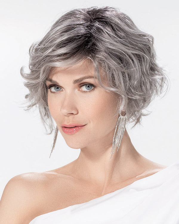 Romance Deluxe-Petite/Average | Lace Front & Monofilament Top Synthetic Wig by Ellen Wille