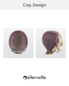 Romance Deluxe-Petite/Average | Lace Front & Monofilament Top Synthetic Wig by Ellen Wille