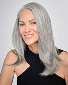 14 inch Au Naturel Topper | Monofilament Part Synthetic Hair by Hairdo