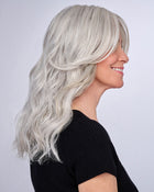 16 inch Au Naturel Waves Topper | Monofilament Part Synthetic Hair by Hairdo